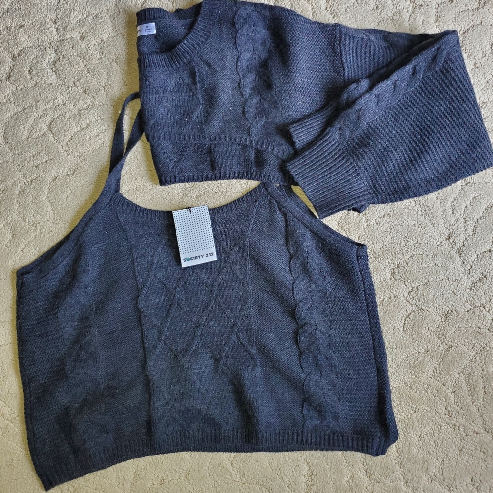 BNWT Society 212 Sweater Set | 2X | 2PC